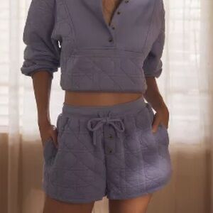 Anthropologie | BY ANTHROPOLOGIE QUILTED SHORTS | Small | NWT